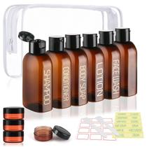 Garrafas de viagem Cosywell 10PCS Squeeze Bottles aprovadas pela TSA