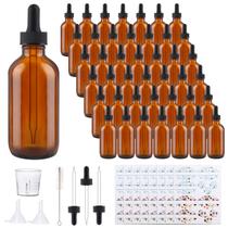 Garrafas de vidro Comrzor 42 Pack 120 mL com conta-gotas e acessórios
