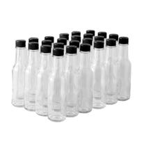 Garrafas FasTrack de 150 ml de molho picante Woozy com tampas x24