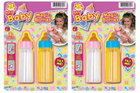 Garrafas para bonecas JA-RU Magic Baby Milk and Juice, pacote com 4