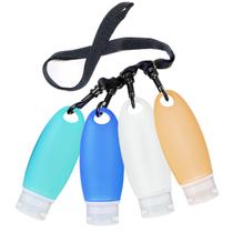 Garrafas recarregáveis SANTREST Spray 89ml, conjunto de viagem à prova de vazamentos Garrafas recarregáveis SANTREST Spray 89ml, conjunto de viagem à prova de vazamentos