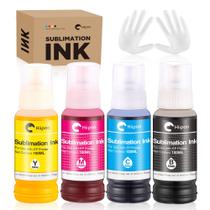Garrafas recheadas de tinta de sublimação para impressora a jato de tinta Hiipoo 522 Garrafas recheadas de tinta de sublimação para impressora a jato de tinta Hiipoo 522