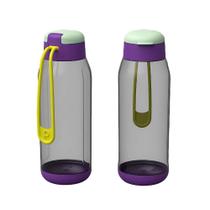 Garrafinha Água Squeeze Esporte 550ml Com Alça Resistente Bpa Free Escritório Academia