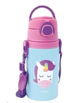 Garrafinha Aluminio Animal Fun Unicórnio Colorido 400ML - Buba Garrafinha Aluminio Animal Fun Unicórnio Colorido 400ML - Buba