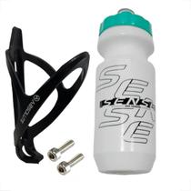 Garrafinha Caramanhola Sense Bike 500ml + Suporte Garrafa