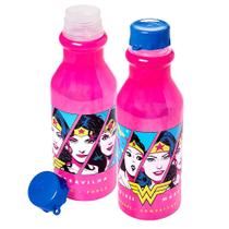 Garrafinha com tampa Mulher Maravilha 500ml Original 1 Unidade