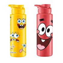 Garrafinha de Água 750ML Squeeze Bob Esponja BPA Free Reforçada Garrafinha de Água 750ML Squeeze Bob Esponja BPA Free Reforçada