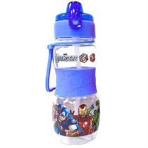Garrafinha De Agua Avengers suco Infantil com Canudo Disney