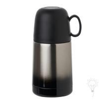 Garrafinha De Água Café Térmica Pequena Inox 250ml Squeeze - Rosa - ARN