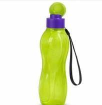 Garrafinha de água eco tupperr 500 ml verde tupperware