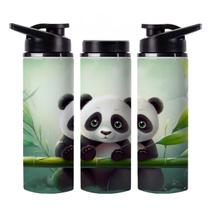 Garrafinha de Água em Alumínio Pandinha c/Bico e Tampa 750ml