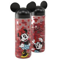 Garrafinha de Água Escolar Infantil 500ml Mickey Minnie Menino Menina