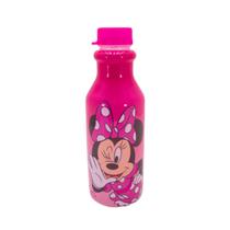 Garrafinha de agua infantil Minnie Rosa 500ml Plasutil Garrafinha de agua infantil Minnie Rosa 500ml Plasutil