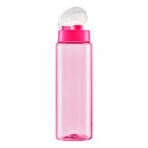 Garrafinha De Água Squeeze Para Escritório Moderna Luxo Cor Rosa 750 ml