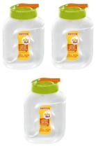 Garrafinha De Água Suco Garrafa Com Canudo Sanremo 250ml