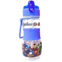 Garrafinha De Água Suco Squeeze Infantil com Canudo Escolar Disney