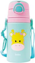 Garrafinha de Alumínio Animal Fun 450ml - Girafa - Buba