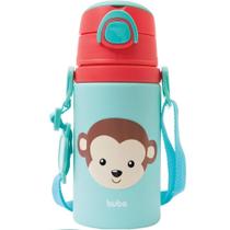 Garrafinha de aluminio animal fun macaco - buba Garrafinha de aluminio animal fun macaco - buba