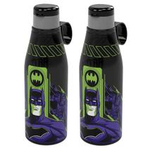 Garrafinha de Hidratação do Batman 530ml Abre Fácil - 2 Unidades Garrafinha de Hidratação do Batman 530ml Abre Fácil - 2 Unidades