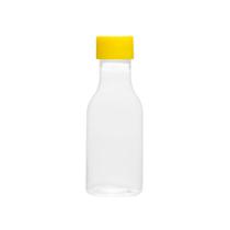 Garrafinha de Plástico 50ml com Tampa Amarelo - 10 unidades - Rizzo