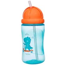 Garrafinha dino patinete azul 340ml buba
