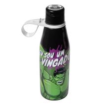 Garrafinha do Hulk com tampa Abre Fácil 530ml 1 Unidade Garrafinha do Hulk com tampa Abre Fácil 530ml 1 Unidade