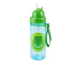 Garrafinha Flip Zoo com Canudo 380ml Infantil - Skip Hop