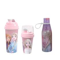 Garrafinha Frozen mini shakeira e shakeira Elza e Ana 3 unid Garrafinha Frozen mini shakeira e shakeira Elza e Ana 3 unid