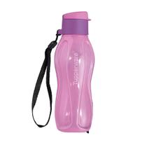 Garrafinha Garrafa de Água 310 ML Rosa Tupperware tapoer