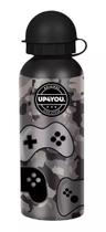 Garrafinha Garrafa De Agua Infantil Jogador Game Over 500ml Garrafinha Garrafa De Agua Infantil Jogador Game Over 500ml