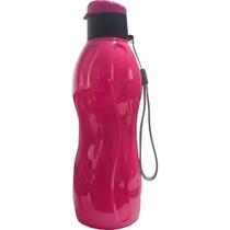 Garrafinha Garrafa Plastica Squeeze 600ml Neon Academia - homeflex