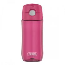 Garrafinha Garrafa Plástica Thermos Veneza 470Ml Rosa