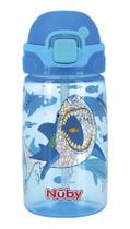Garrafinha Glitter C/ Botão Abre E Fecha 415ml Infantil Nûby