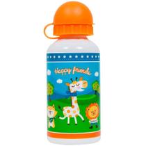 Garrafinha Happy Friends 400 ml Alumínio - Buba Garrafinha Happy Friends 400 ml Alumínio - Buba