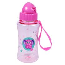 Garrafinha Infantil com Canudo Silicone Livre de BPA 400ML