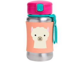 Garrafinha Infantil de Aço Inox Skip Hop Zoo Lhama 350ml Garrafinha Infantil de Aço Inox Skip Hop Zoo Lhama 350ml
