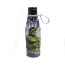 Garrafinha Infantil de Plástico Com Tampa Abre Fácil 530ml Hulk Garrafinha Infantil de Plástico Com Tampa Abre Fácil 530ml Hulk