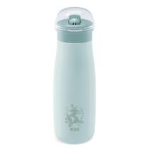 Garrafinha Infantil Mini-Me Flip 500Ml Inox Blue Globe - Nuk