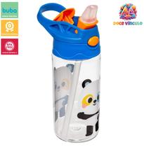 Garrafinha Infantil Tritan Buba Zoo Animais Panda 450ml Canudo Silicone Retrátil Bebê Água Suco Garrafinha Infantil Tritan Buba Zoo Animais Panda 450ml Canudo Silicone Retrátil Bebê Água Suco