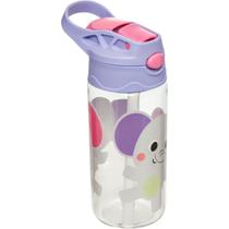 Garrafinha Infantil Tritan Zoo Elefante 450ml - Buba 18836