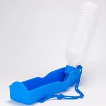 Garrafinha para cachorro beber água - Bebedouro Portátil de passeio Cães e gatos 500ml Chalesco