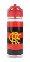 Garrafinha Plástico 450ml + Mochila Tipo Saco Flamengo