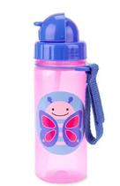 Garrafinha Skip Hop Borboleta com canudo Silicone - Livre de BPA Garrafinha Skip Hop Borboleta com canudo Silicone - Livre de BPA