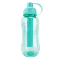 Garrafinha Squeeze 600ml com Porta Gelo Vg Plus Garrafinha Squeeze 600ml com Porta Gelo Vg Plus