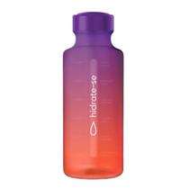 Garrafinha Squeeze Academia Hidrate-se 500ml Garrafa de Água Escola Viagem