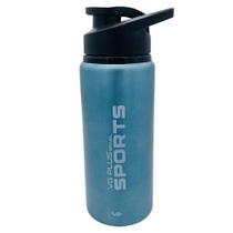 Garrafinha Squeeze Alumínio Brilhante com Trava 600ml Academia VG+ Garrafinha Squeeze Alumínio Brilhante com Trava 600ml Academia VG+