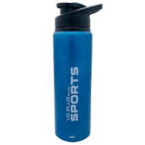 Garrafinha Squeeze Alumínio Brilhante com Trava 750ml Academia VG+