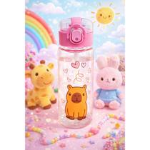 Garrafinha Squezee Infantil Capivara Fofa 440ml Bico de Silicon BPA FREE Garrafinha Squezee Infantil Capivara Fofa 440ml Bico de Silicon BPA FREE