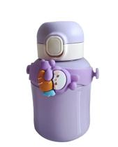 Garrafinha Termica Fofa Coelho Com Alca 480Ml Garrafinha Termica Fofa Coelho Com Alca 480Ml