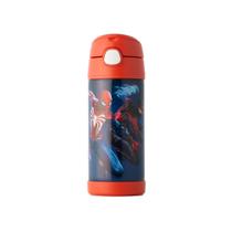 Garrafinha Térmica Infantil Homem Aranha 320 ml Azul Vermelho